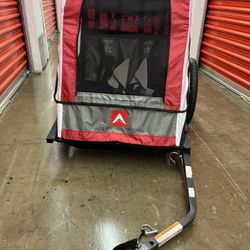 ALLEN SPORTS DELUXE BICYCLE TRAILER FOR 2 Children Up To 50 Lbs Each