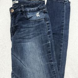 Charlotte Russe Mid Rise Stretch Denim Jeans - Size 6 Good Preloved Condition