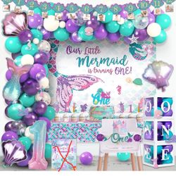 Mermaid Theme / Under The Sea Theme Party Decoration  
