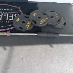 Weights And Bar 