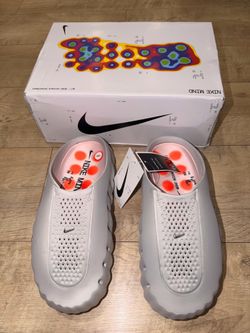 Brand New Nike Calm Mule Gray/Pink Size 10 w/ Box