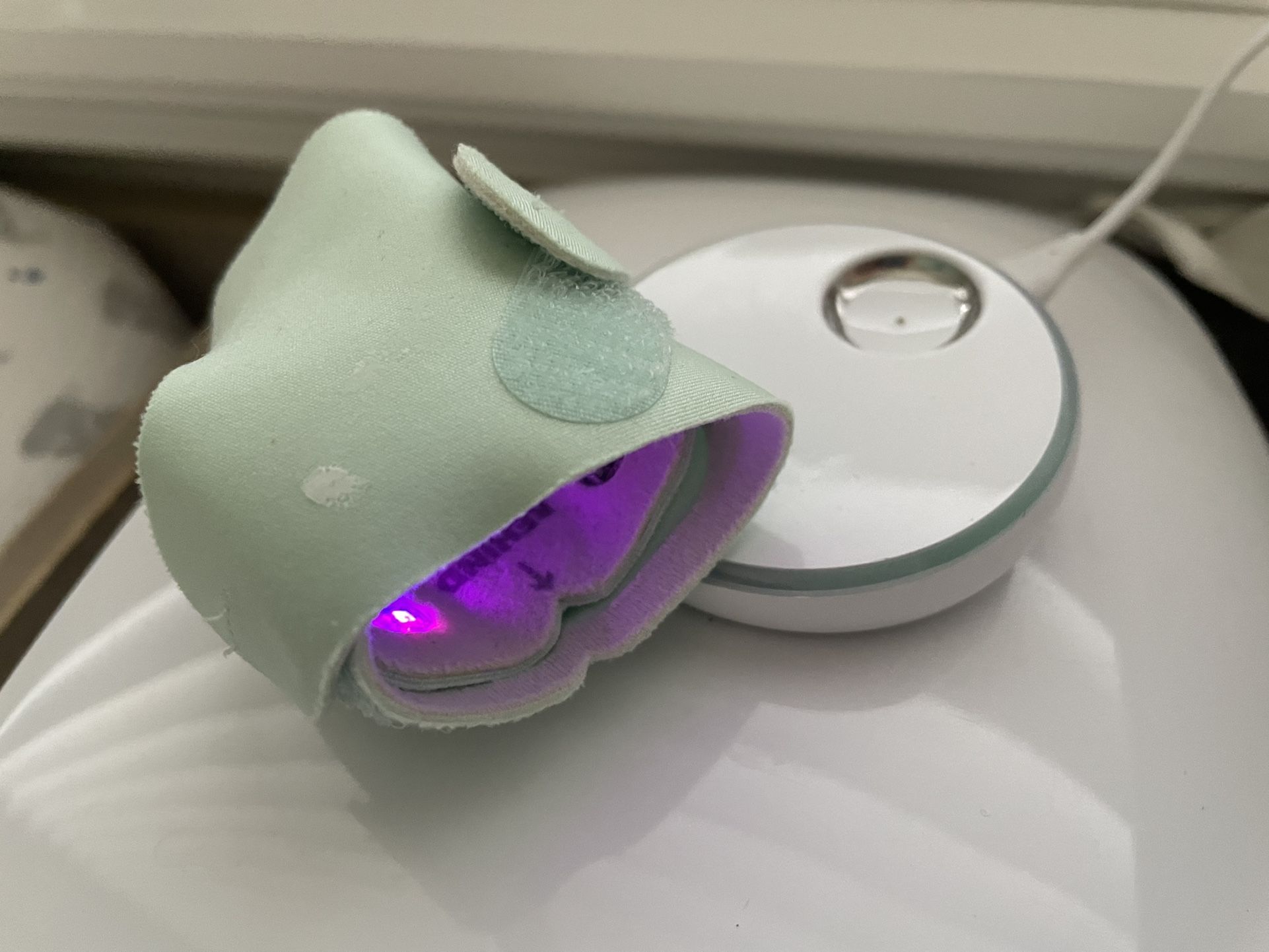 Owlet Smart Sock 3 Wearable Baby Monitor in Mint