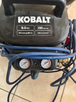 Kobalt 6-Gallon 150 PSI Oil-Free Air Compressor - Only Used Twice