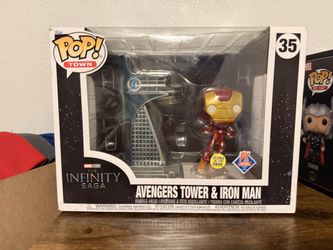 Avengers Tower & Iron Man Funko Pop Exclusive