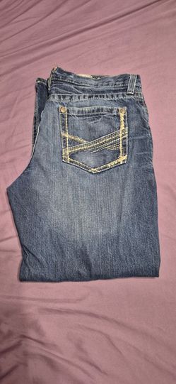 Men's Dark Wash Denim Jeans