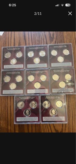 8 Sets ATB Coin Sets P D S Mint Uncirculated & Proof
