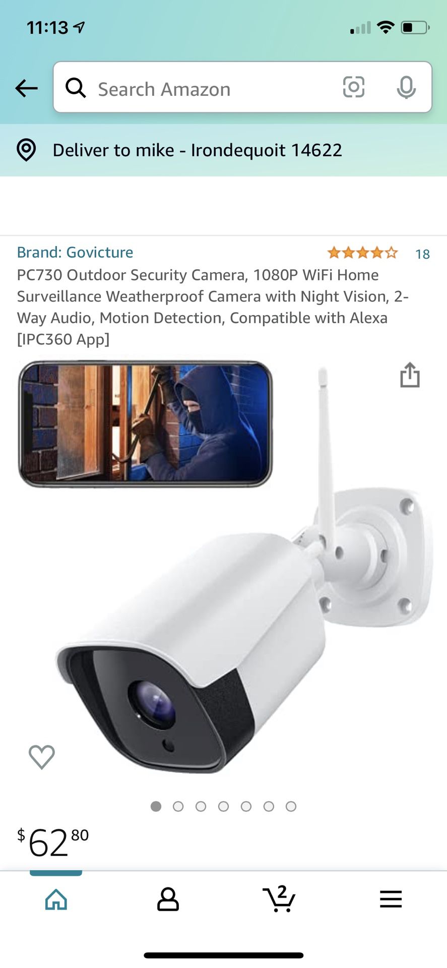 Outside Security  Camera