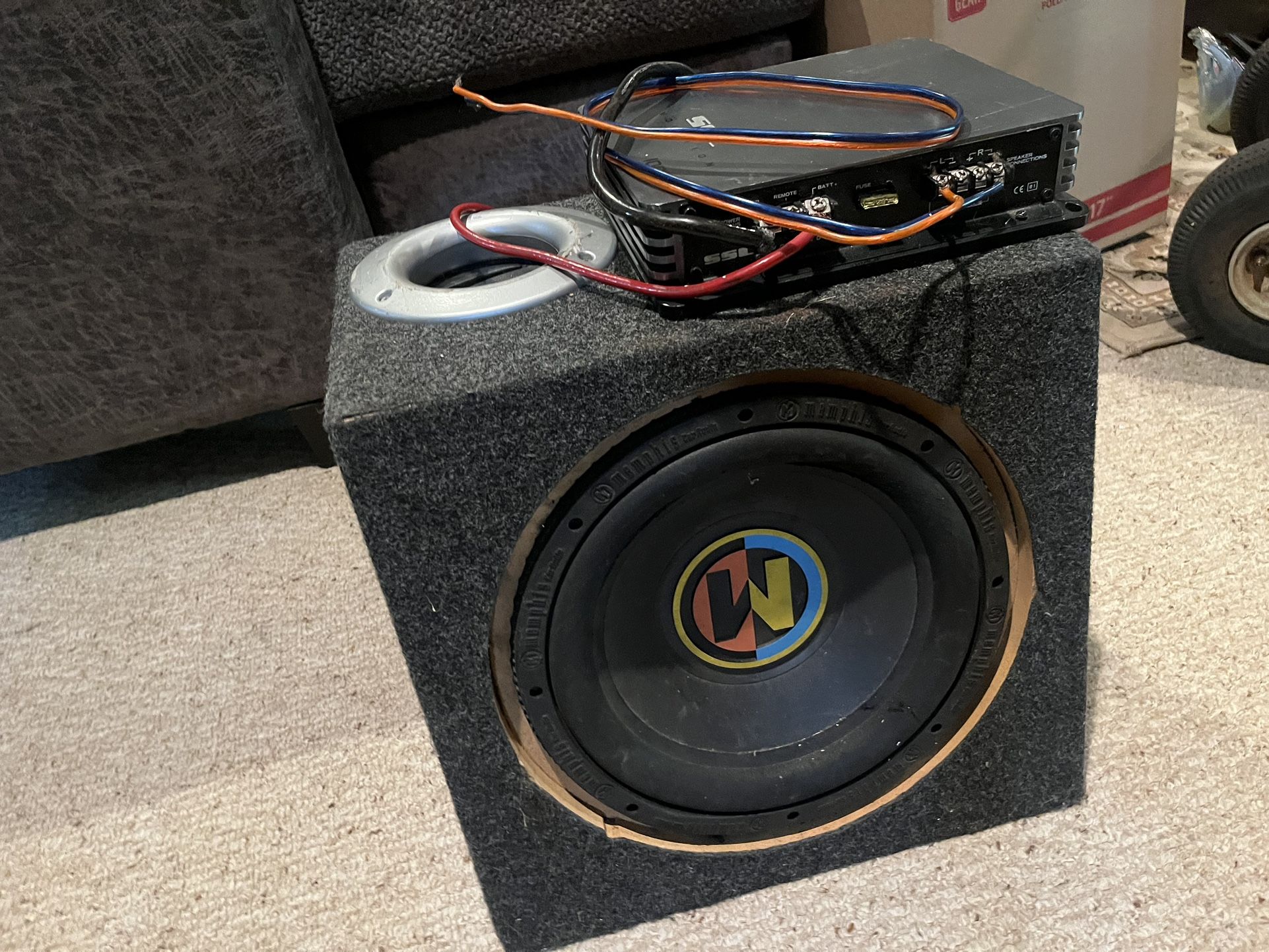 Memphis Audio Car Stereo & Subwoofer