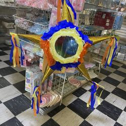 Piñata With Balls. Pinata Con Pelotas Party Fiesta