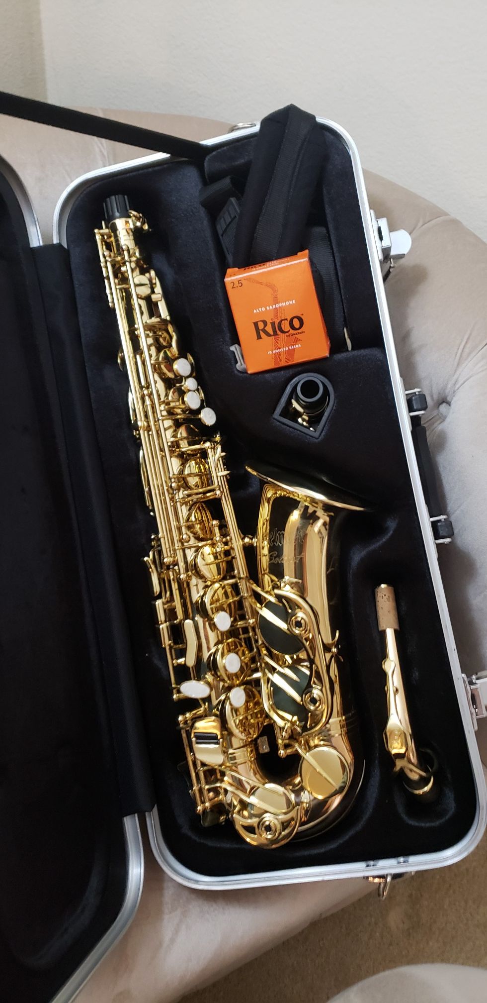 Alto Saxophone, Selma Soloist. Brand new.