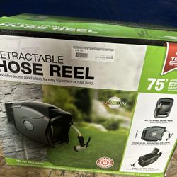 XG Series 75 tt. Retractable Garden Hos e Reel Incl