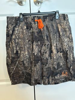 Ocean And Coast Men’s CamoReal Tree Swim Trunks Size XL