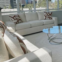 White couches (set)