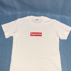 Supreme West Hollywood Box Logo Tee  --
Supreme LA Box Logo Tee"White'