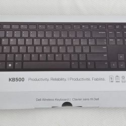 New Dell Wireless Keyboard - KB500 

