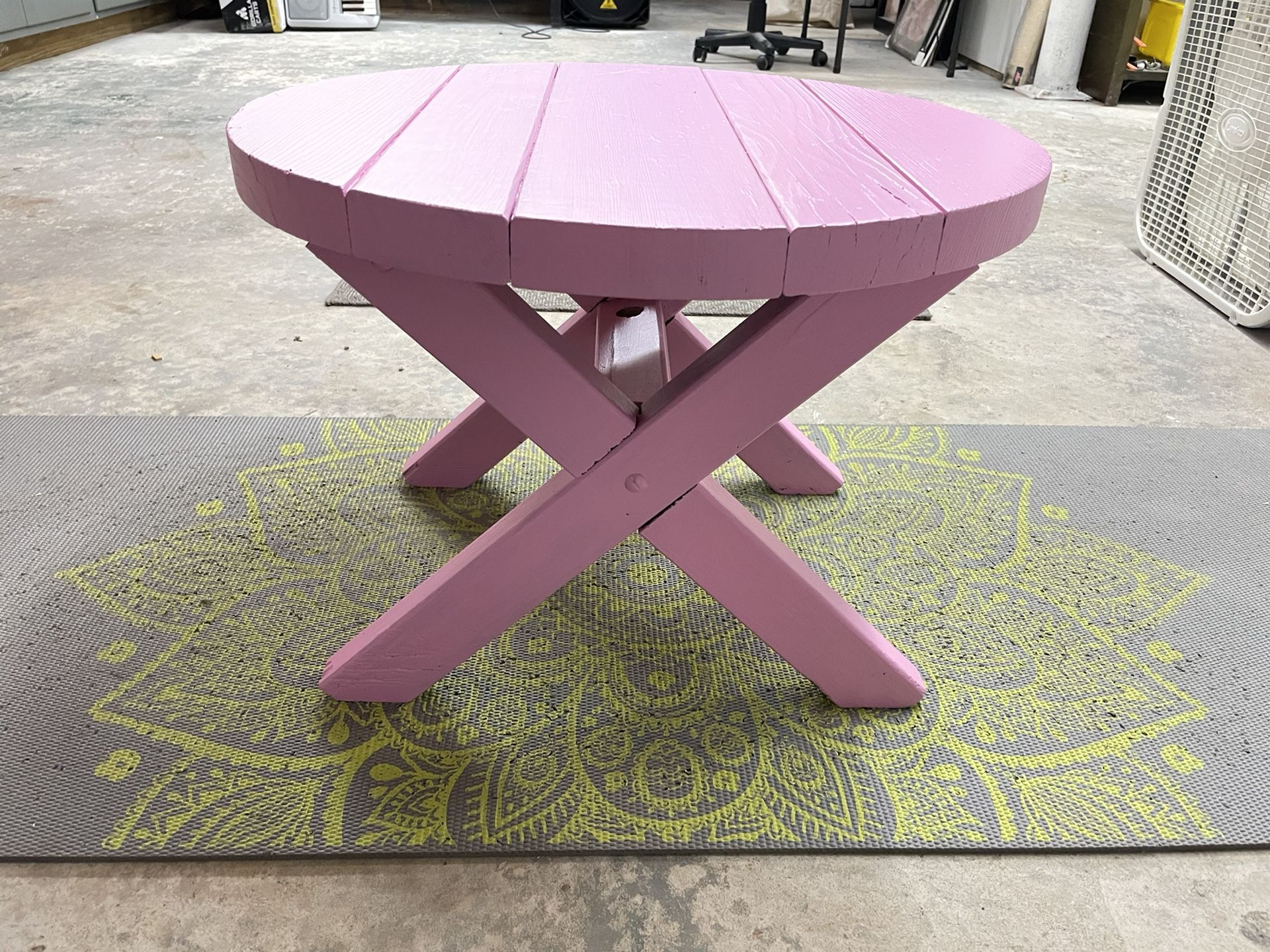 Small Pink Table 