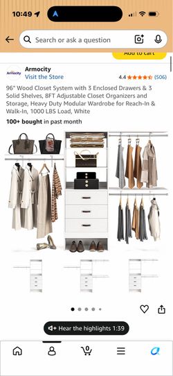 Closet Solution - unopened
