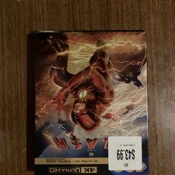 The Flash 4k Brand New Sealed With Sleeve