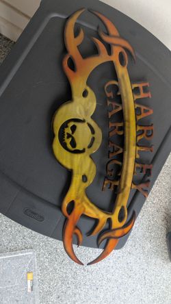 Harley Davidson Garage Sign