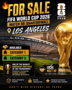 FIFA World Cup Match 98 (Quarter Final)