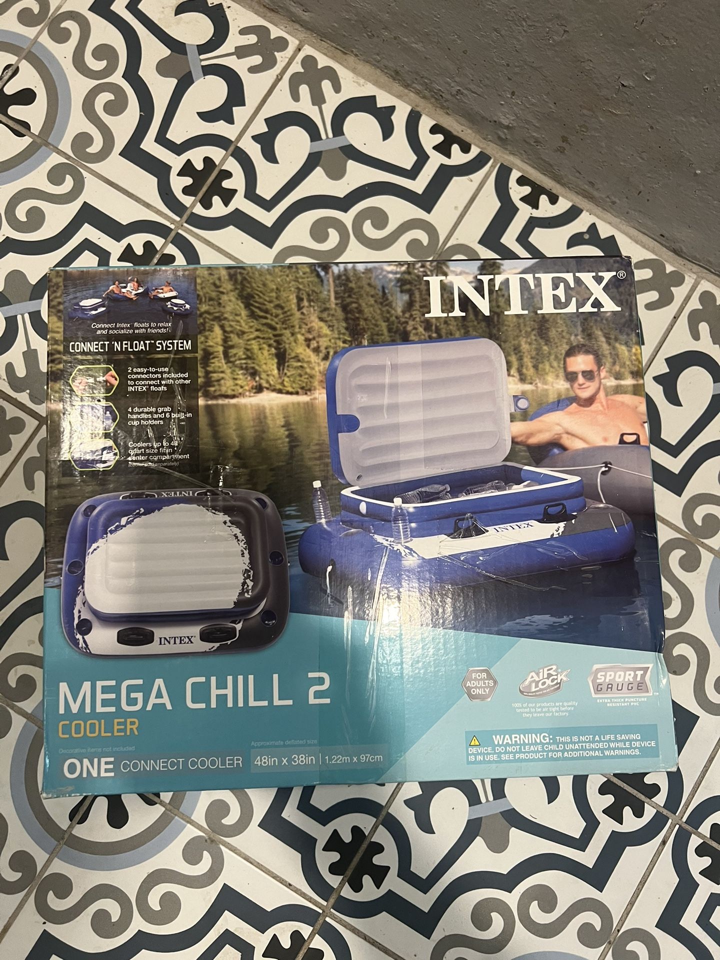 INTEX 58821EP Mega Chill 2 Inflatable Cooler