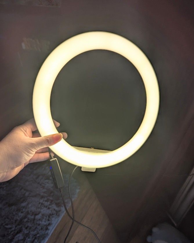 Ring Light Dimmable Light For Better Photos/Video Calls