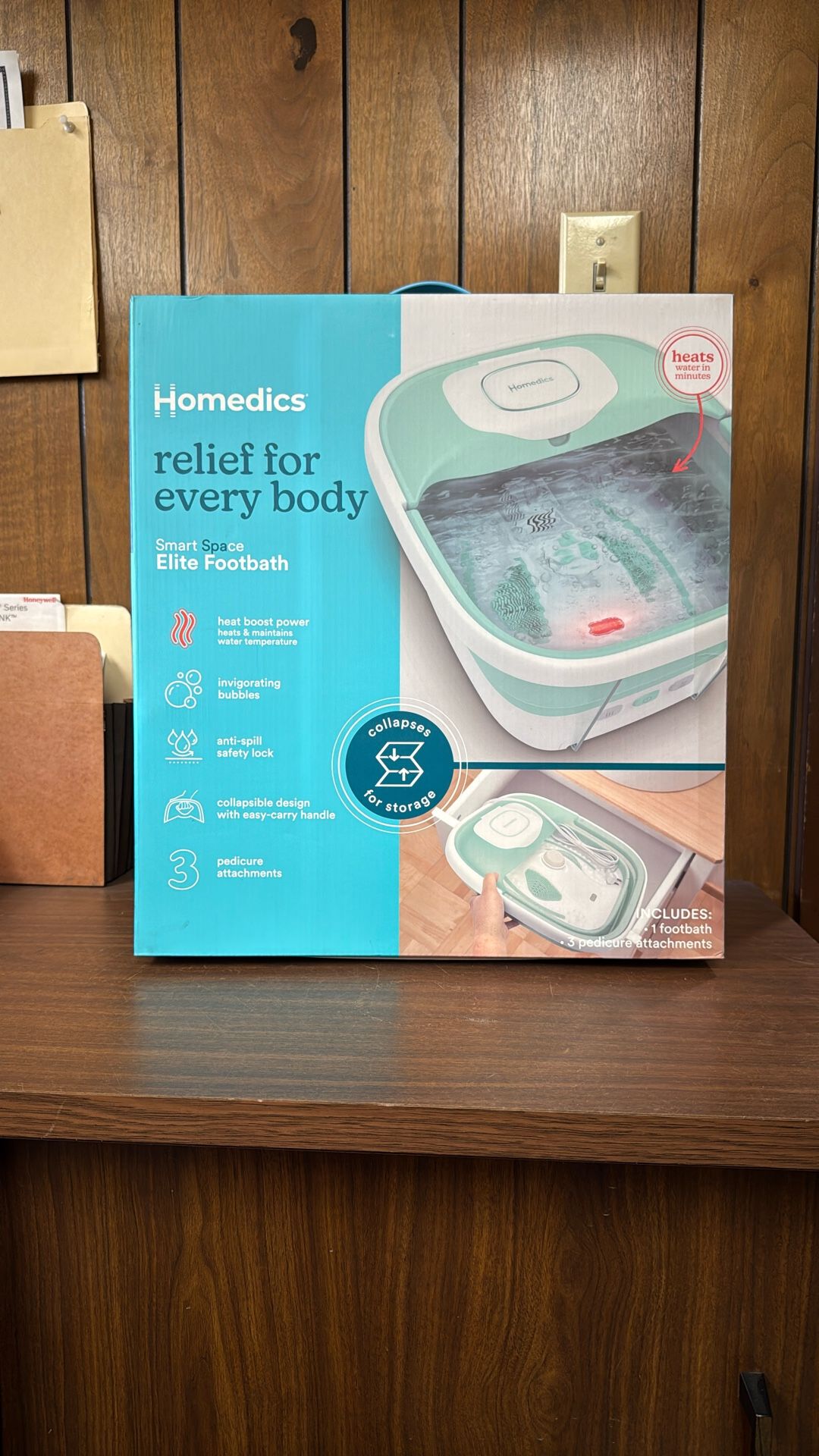Foot  Spa.     Homedics Elite Footpath