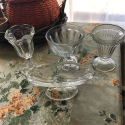 50’s Ice Cream Parlor , Sundae & Banana Split Bowl 