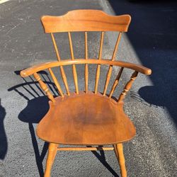 Vintage Wood Windsor Style Chair