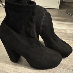 Black Booties 