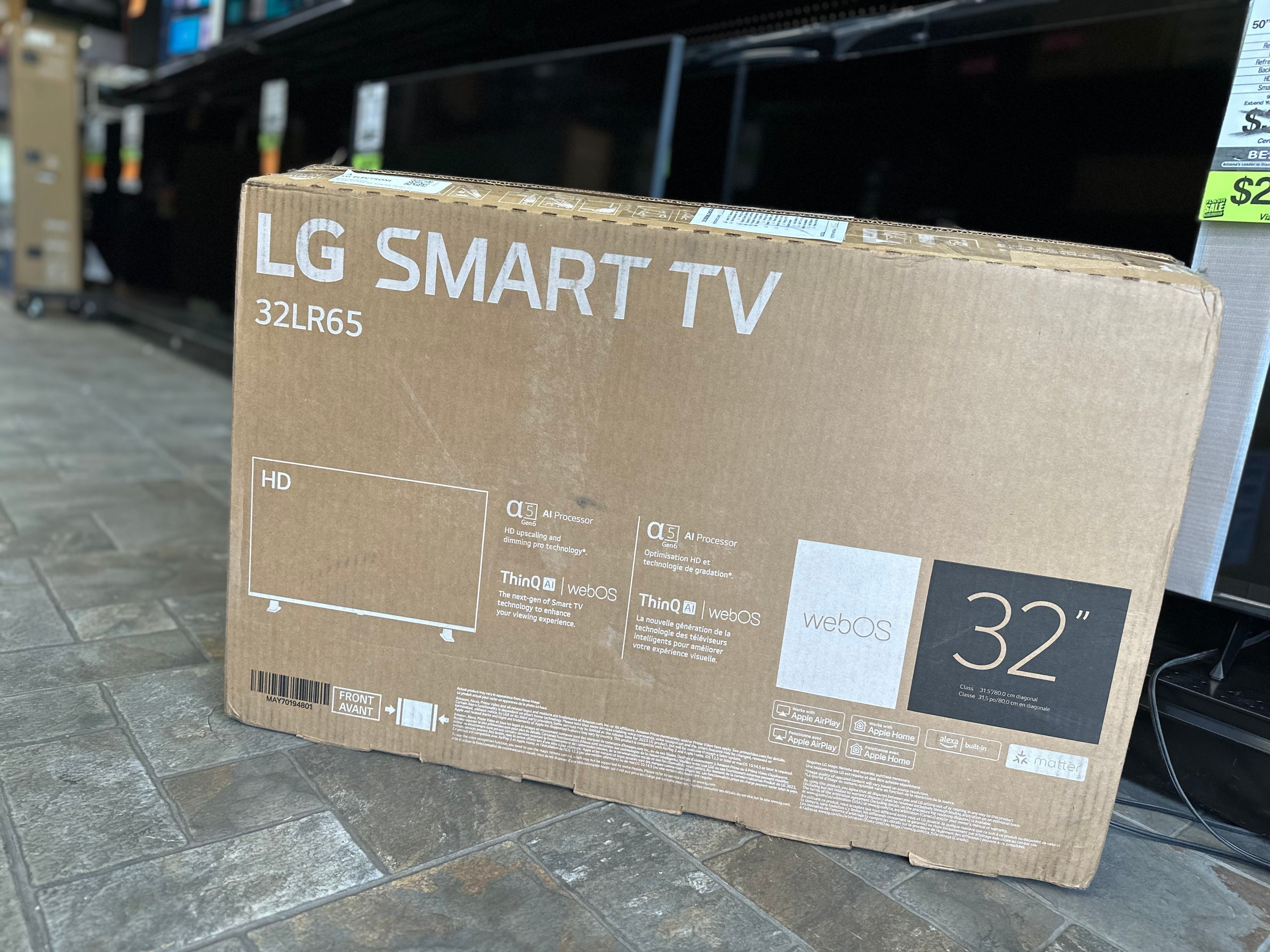 TVS ON SALE ALL WEEK! 32" LG 720p LED HDR Smart 32LR655BPUA