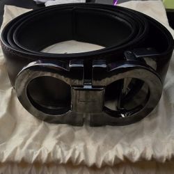 Salvatore Ferragamo Double Gancio Belt