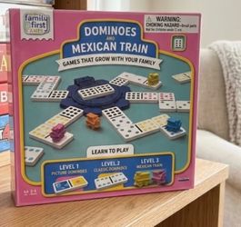 Family First Dominoes and Mexican Train Game