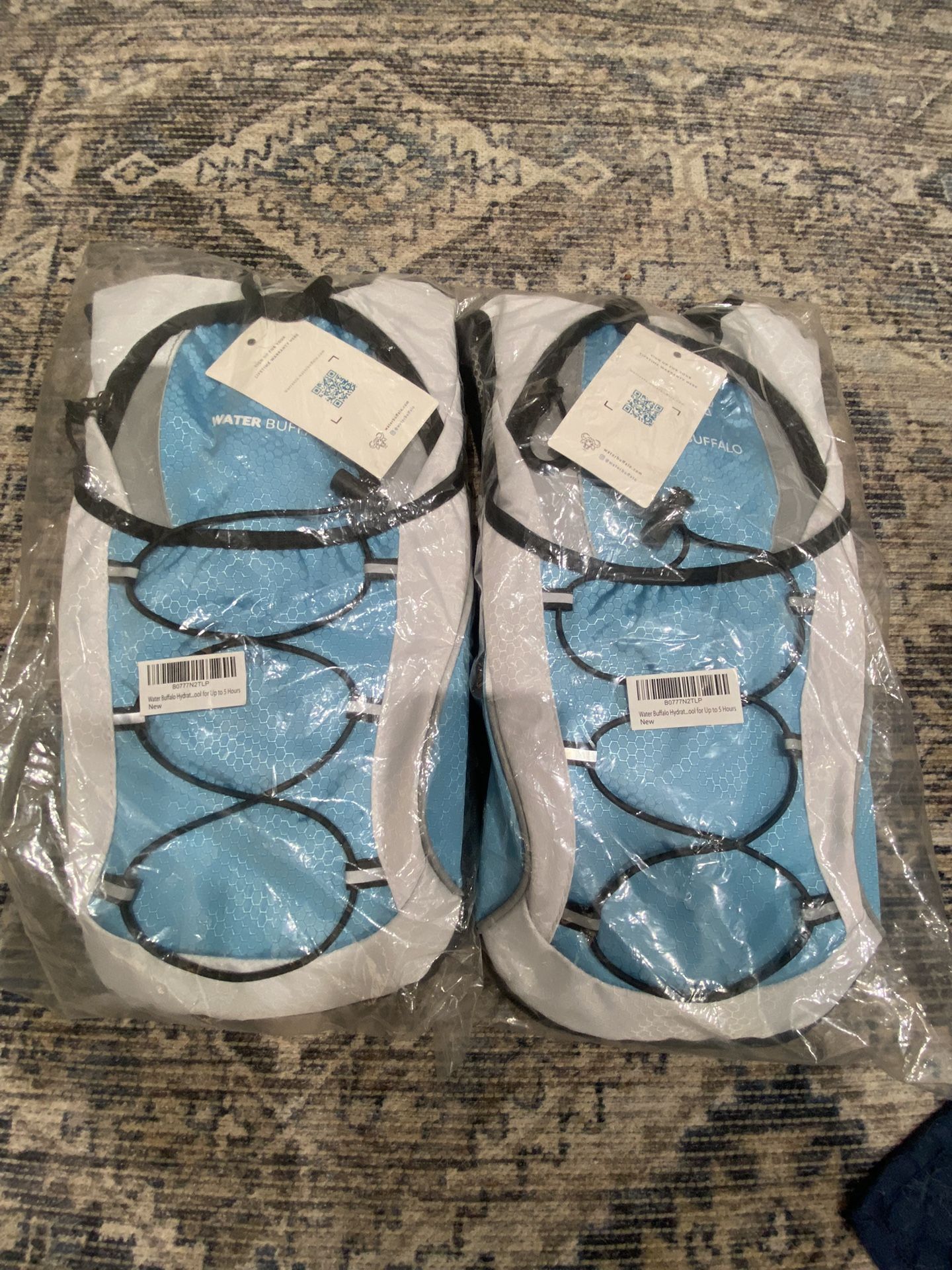 Two Water Backpacks