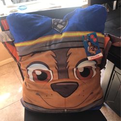 Skye and Chase Paw Patrol Pillows