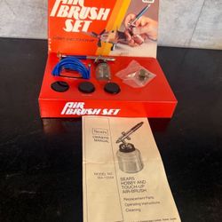 NEW Hobby Air Brush Paint Set