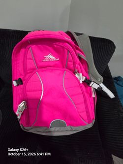 High Sierra Pink Backpack