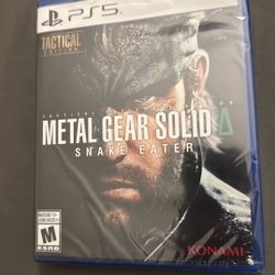  New Metal Gear Solid Snake Eater Ps5 