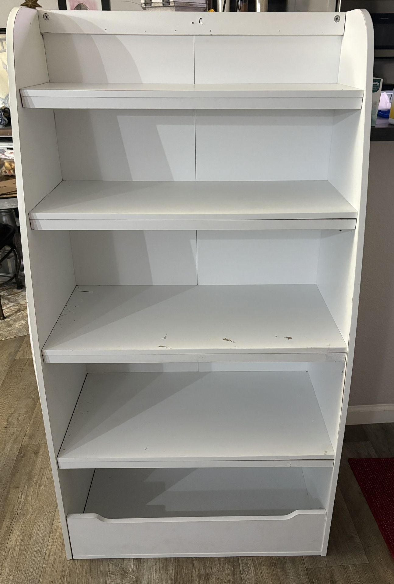 2 White Bookcases (USED)$60