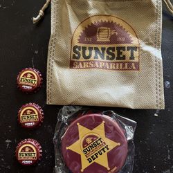 Sunset Sarsaparilla Collectible Bottle Opener