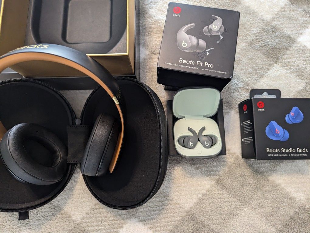 Beats Studio, Beats Fit, Beats Studio Buds