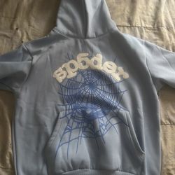 blue spider hoodie