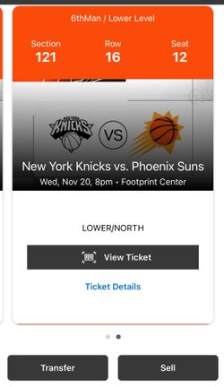 Suns Vs Knicks