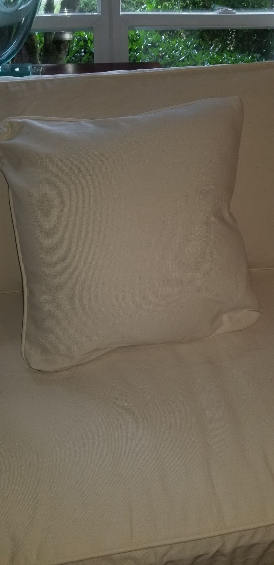 SOFA SLIPCOVER SET 78” ETHAN ALLEN CUSTOM MADE NEW for Sale in Issaquah