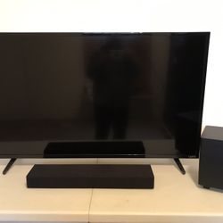 VIZIO TV & Sound System 