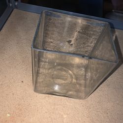 Vase And Napkin Holder And Tin Bucket 