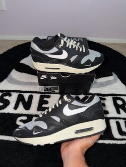 Patta x Nike Air Max 1 Black (Size 10)