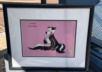 Warner Brother Serigraph Pepe Le Pew limited edition