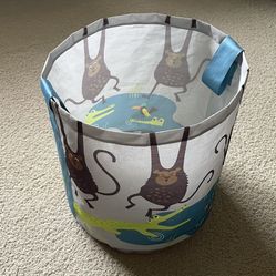 IKEA DJUNGELSKOG Soft Storage Bag Toy Bin | Jungle Monkey