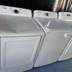 Samsung Set Washer And Dryer/ 🔌Comes with 2 month warranty 📆LOCATED AT:📍📍 5200 E 10TH AVENUE TAMPA FL 33619PHONE 📲 813~473~0570